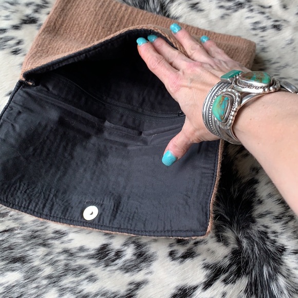 Senorita Clutch in Tan - Picture 4 of 4